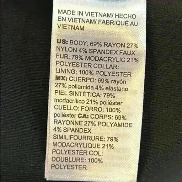 Chico's Women's Ponte Jacket Size 3 (XL16) Black Removable Collar Button Front - Picture 7 of 10